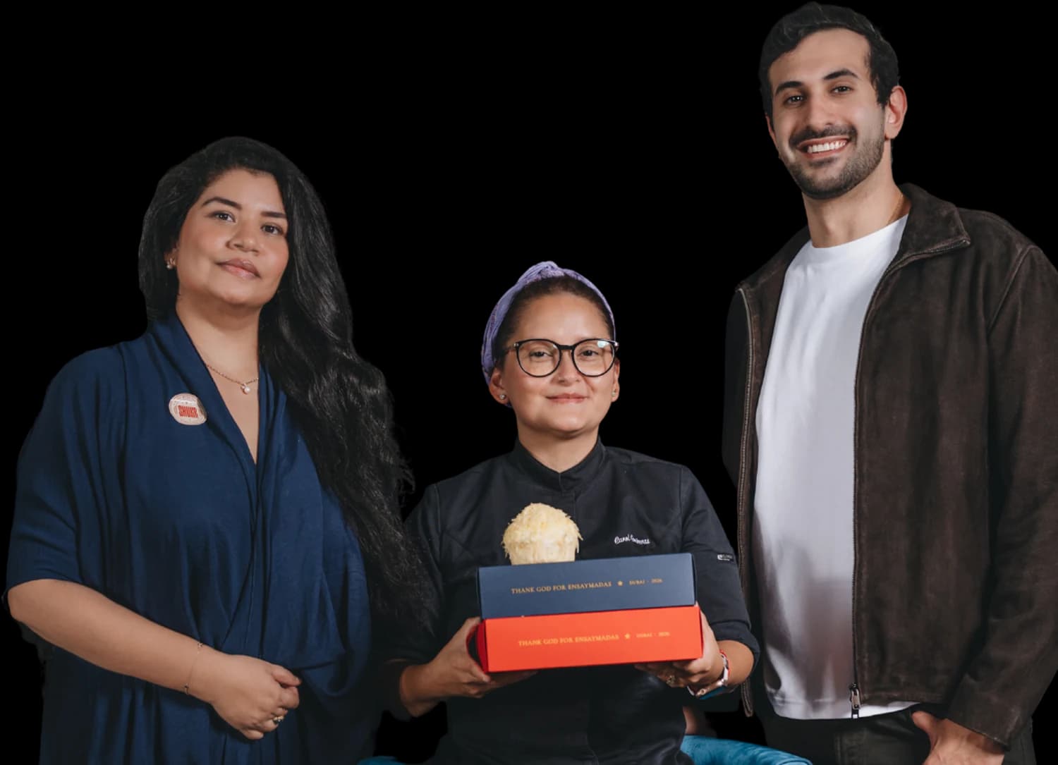 Panchali Mahendra, Carol Contreras, Rashed Yakhlef, the Shukr kitchen